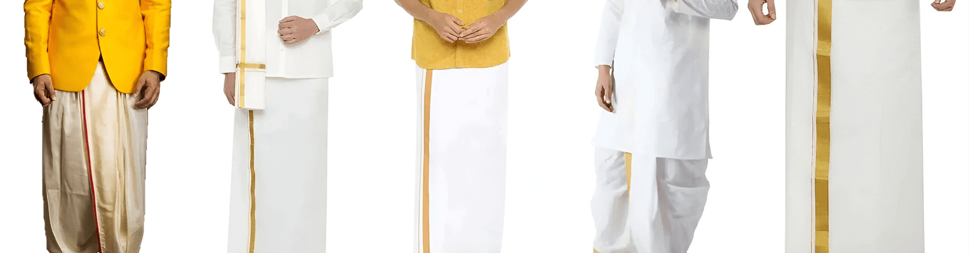 Different Types of Dhoti in South India