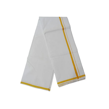 Men Cotton 1/2 Gundanju Panchakacham Dhoti 9x5