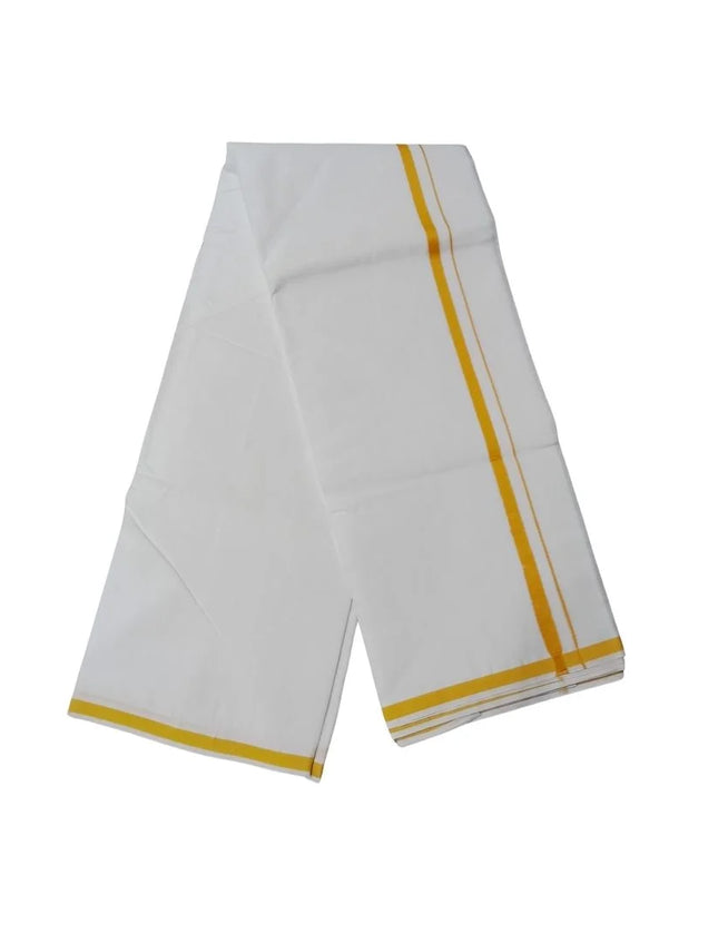 Men Cotton 1/2 Gundanju Panchakacham Dhoti 9x5