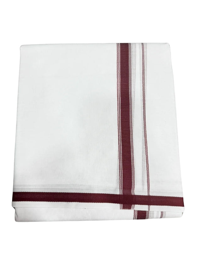 Men Pure Cotton Gundanju Panchakacham Dhoti-9x5