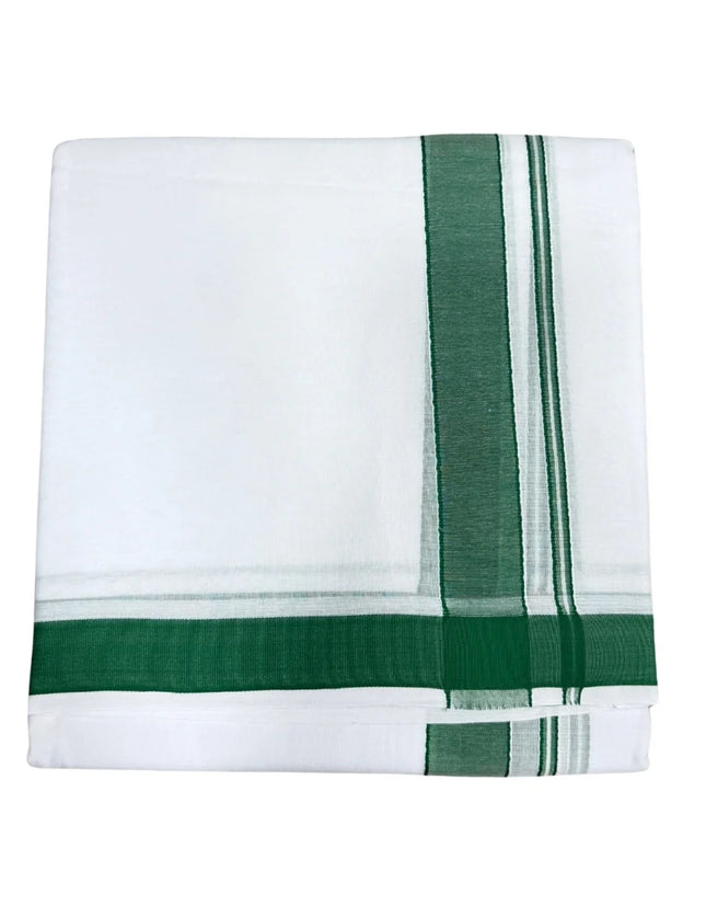 Men Pure Cotton 1 Inch Thillana Panchakacham Dhoti-9x5