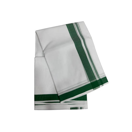 Men Pure Cotton 1 Inch Thillana Panchakacham Dhoti-9x5