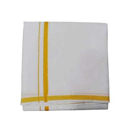 Men Cotton 1/2 Gundanju Panchakacham Dhoti 9x5