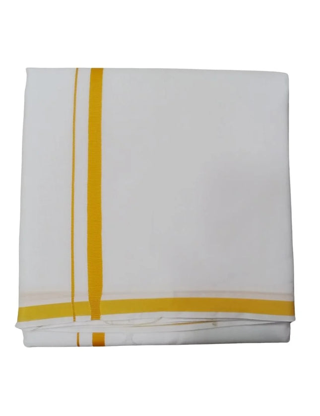 Men Cotton 1/2 Gundanju Panchakacham Dhoti 9x5