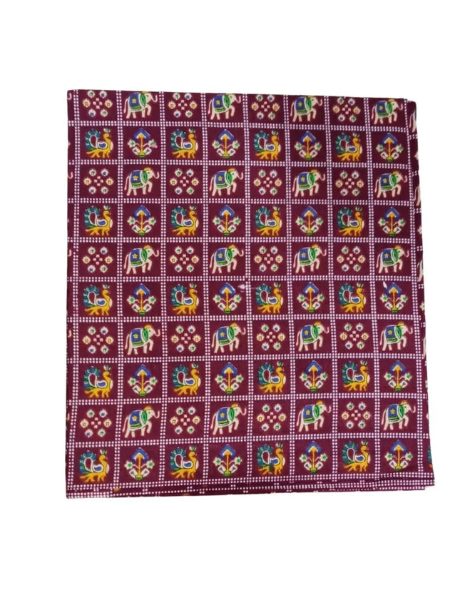 Kalamkari Camric Jeoued Blouse PCs 1M