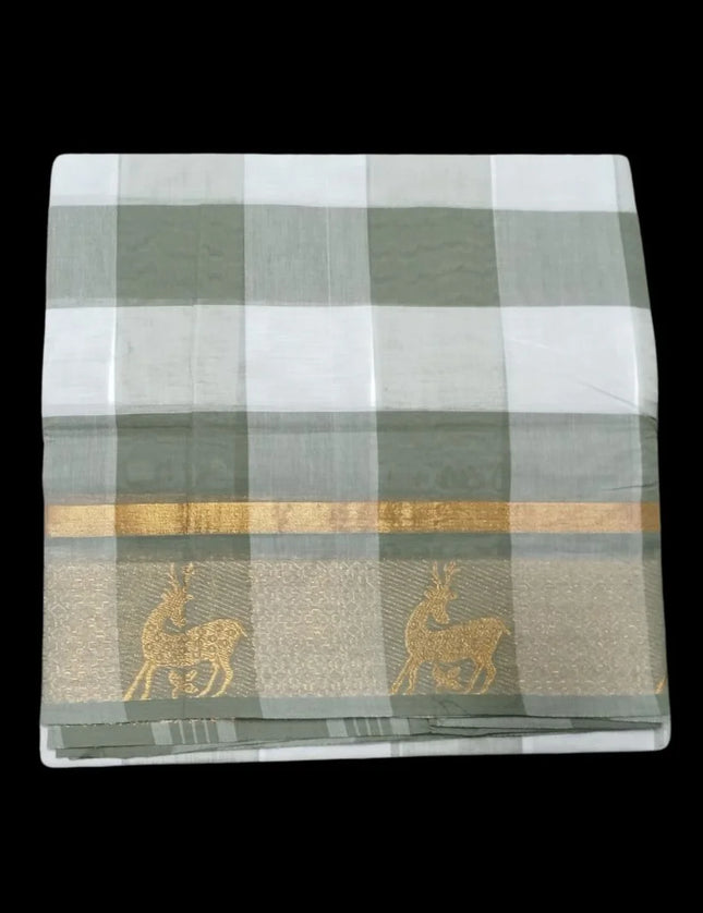 Chettinad Agalya Kattam Cotton 6 yards Sarees