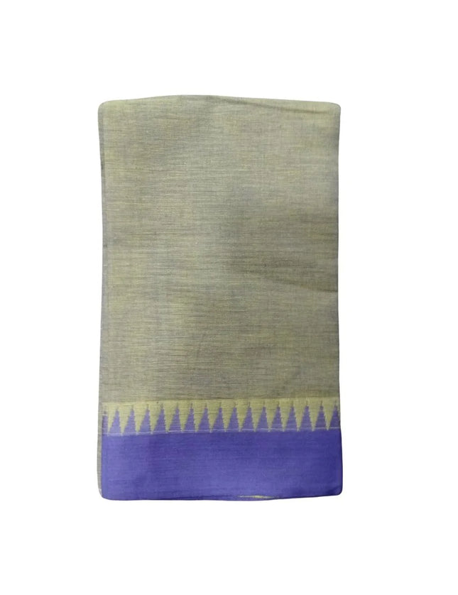 Dobby Border Blouse Pieces- 1M