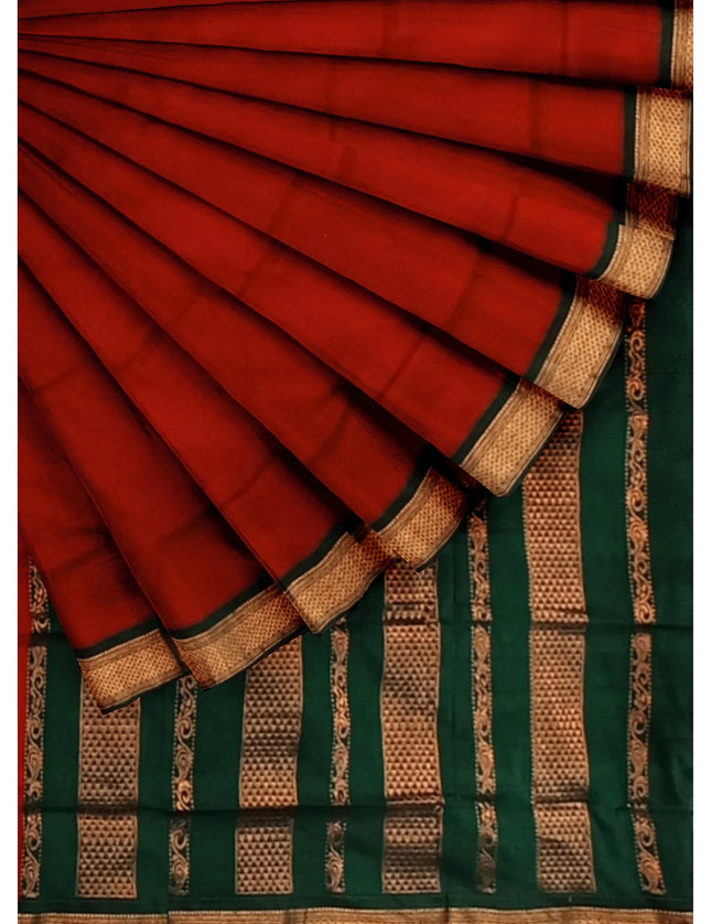 Kalyani Contrast Sarees 6 Yards Sarees