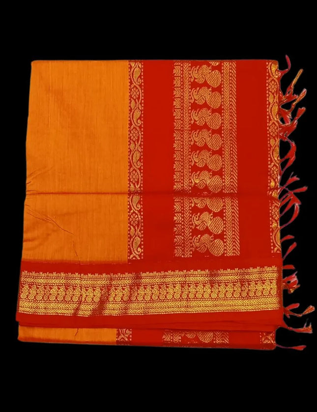Kalyani Contrast Sarees 6 Yards Sarees