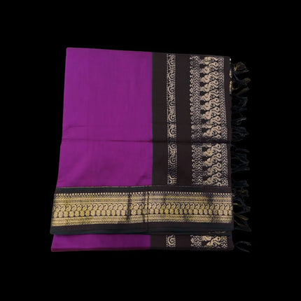 Kalyani Contrast Sarees 6 Yards Sarees