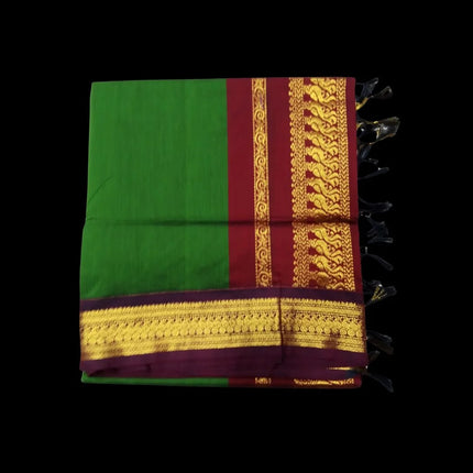 Kalyani Contrast Sarees 6 Yards Sarees