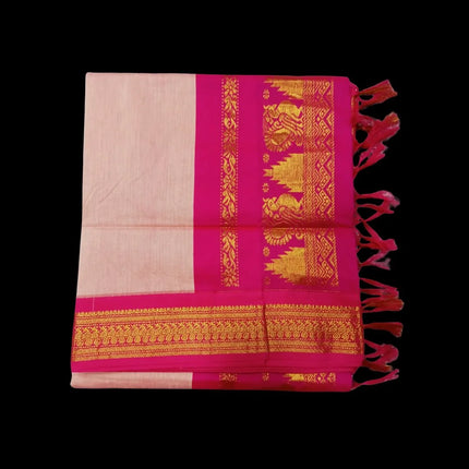 Kalyani Contrast Sarees 6 Yards Sarees