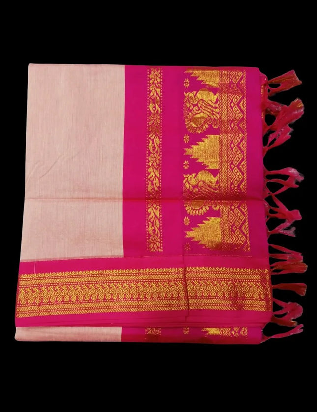 Kalyani Contrast Sarees 6 Yards Sarees