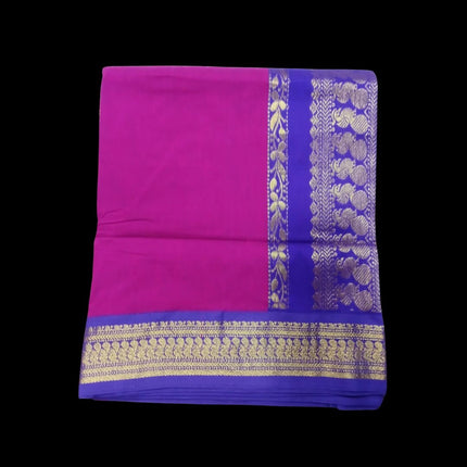 Kalyani Contrast Sarees 9 Yards Sarees