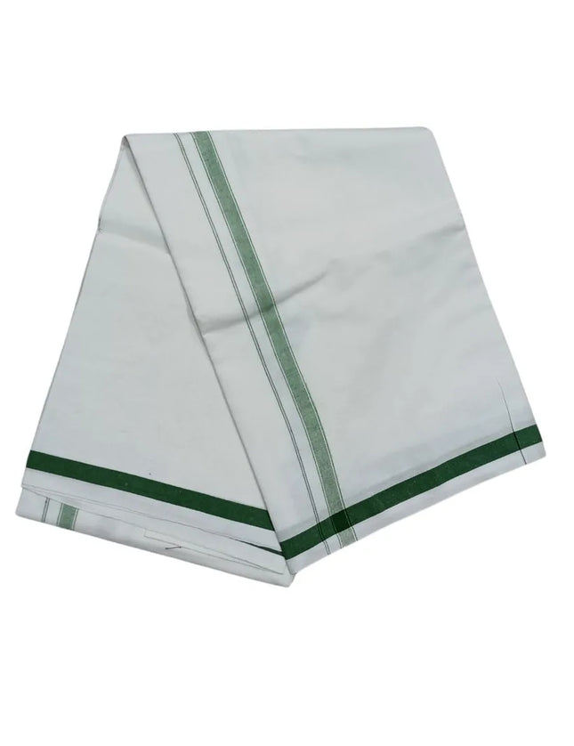Men Cotton 1/2INCH Gundanj Single Dhoti- 2M