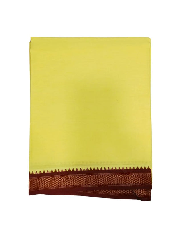 Men Cotton Colour Single Dhoti- 2M