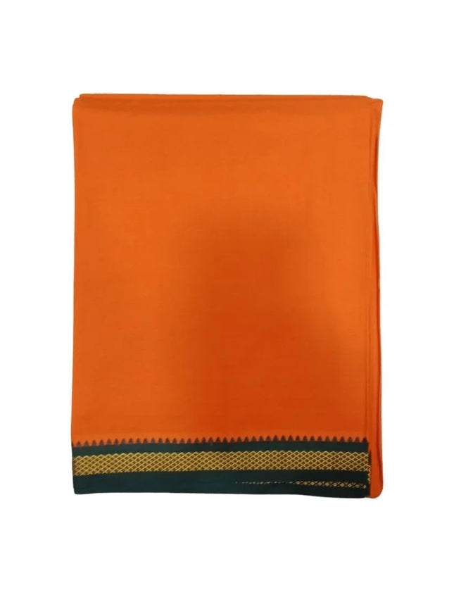 Men Cotton Colour Single Dhoti- 2M