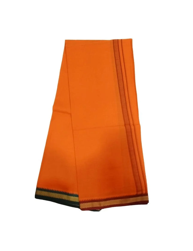 Men Cotton Colour Single Dhoti- 2M