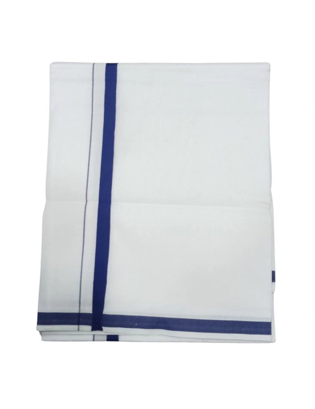 Men Cotton Chakra Gundanju Double Dhoti- 3.66m