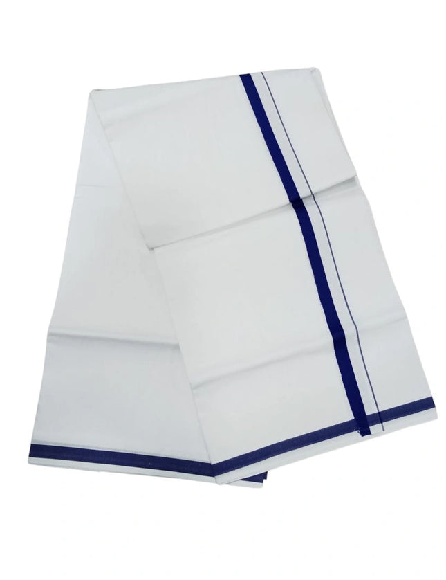 Men Cotton Chakra Gundanju Double Dhoti- 3.66m