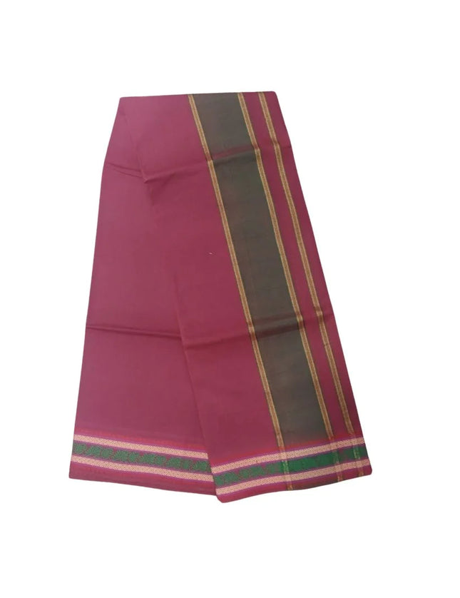 Men Cotton Colour Star Plus Single Dhoti- 2M