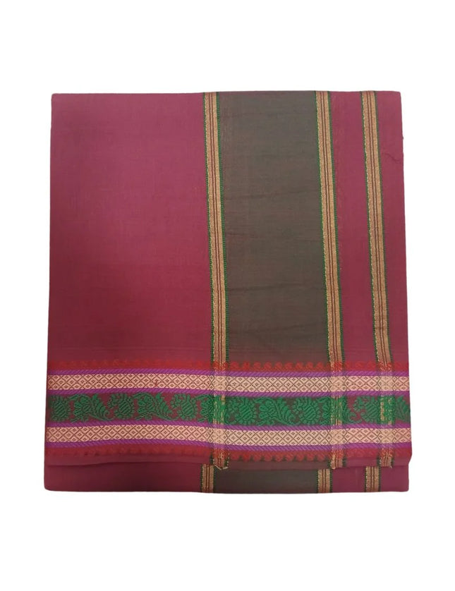 Men Cotton Colour Star Plus Single Dhoti- 2M