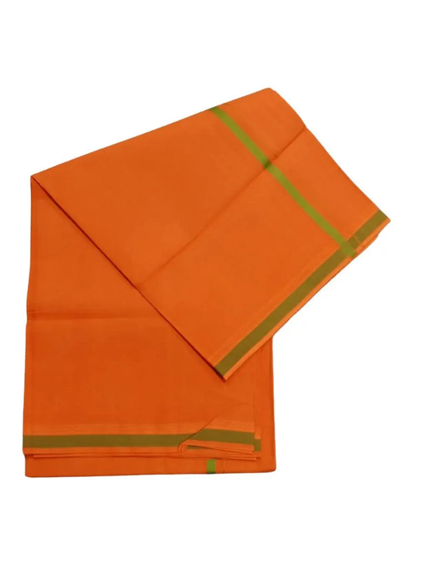 Men Cotton Gundanju Colour Single Dhoti- 2.25m