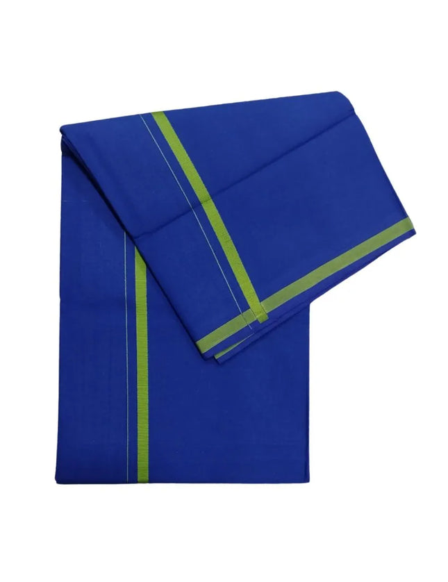 Men Cotton Gundanju Colour Single Dhoti- 2.50m