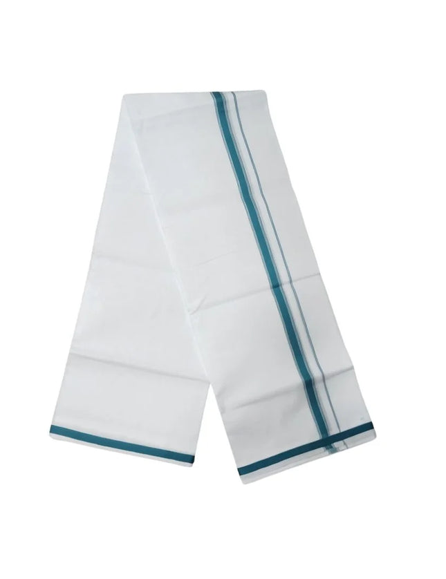 Men Cotton Gundanju Double Dhoti- 3.66m