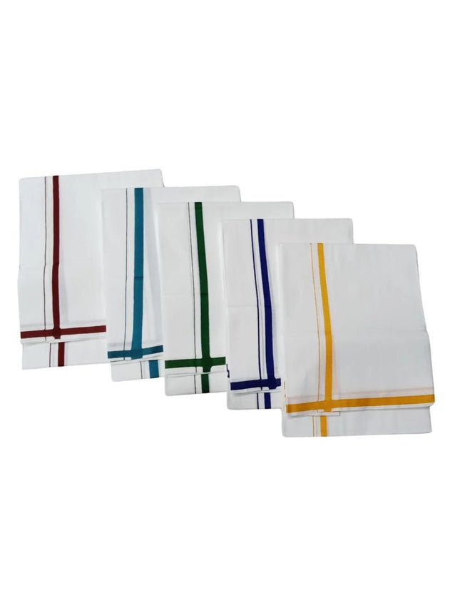 Men Cotton Gundanju Single Dhoti- 2M