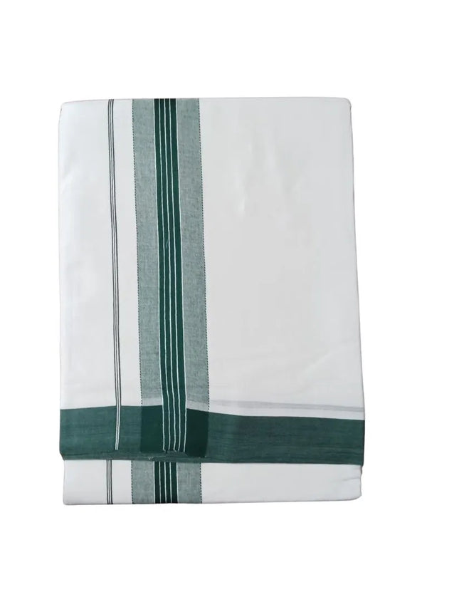 Men Pure Cotton Jari Mundi Panchakacham Dhoti-9x5