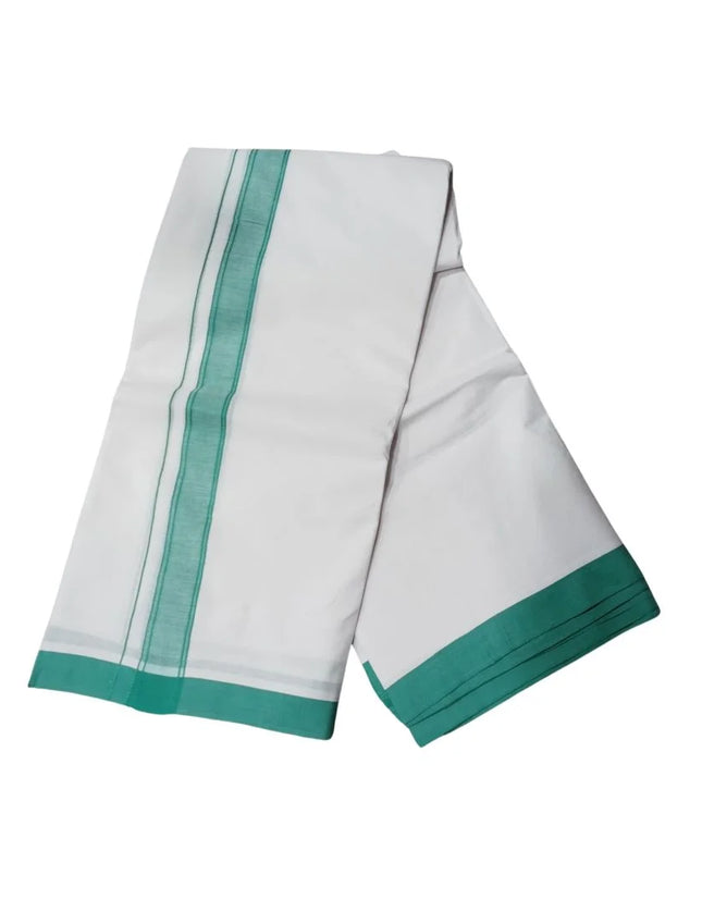 Men Pure Cotton 1 Inch Sarathy Panchakacham Dhoti-9x5