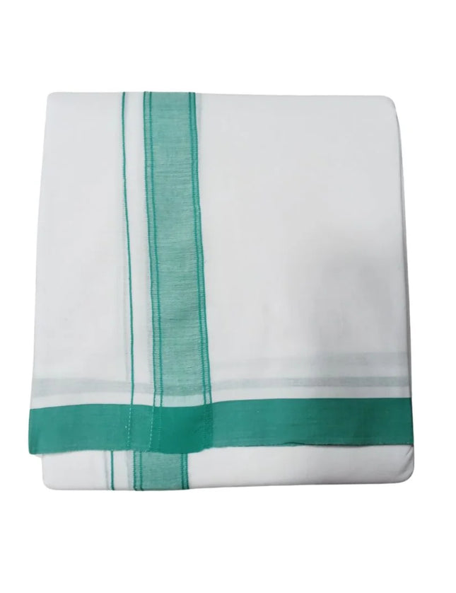 Men Pure Cotton 1 Inch Sarathy Panchakacham Dhoti-9x5