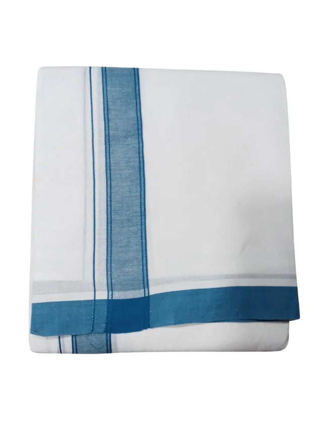 Men Pure Cotton 1 Inch Sarathy Panchakacham Dhoti-9x5
