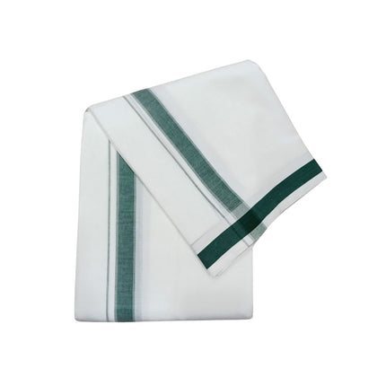 Men Pure Cotton 3x4inch Super Nice Panchakacham Dhoti-9x6