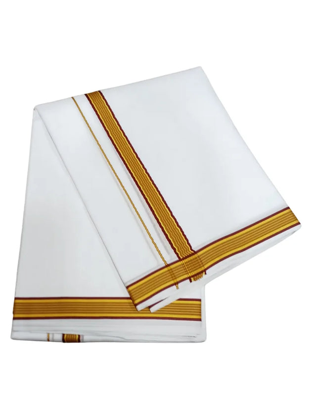 Men Pure Cotton Winsoft Panchakacham Dhoti-9x5