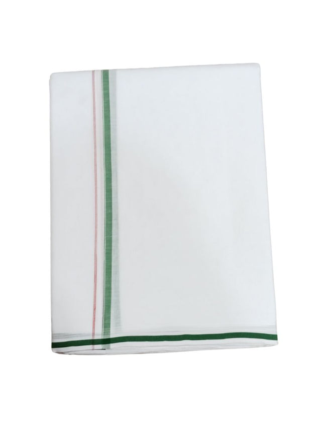 Men Pure Cotton Small Border Superfine Panchakacham Dhoti- 10x6