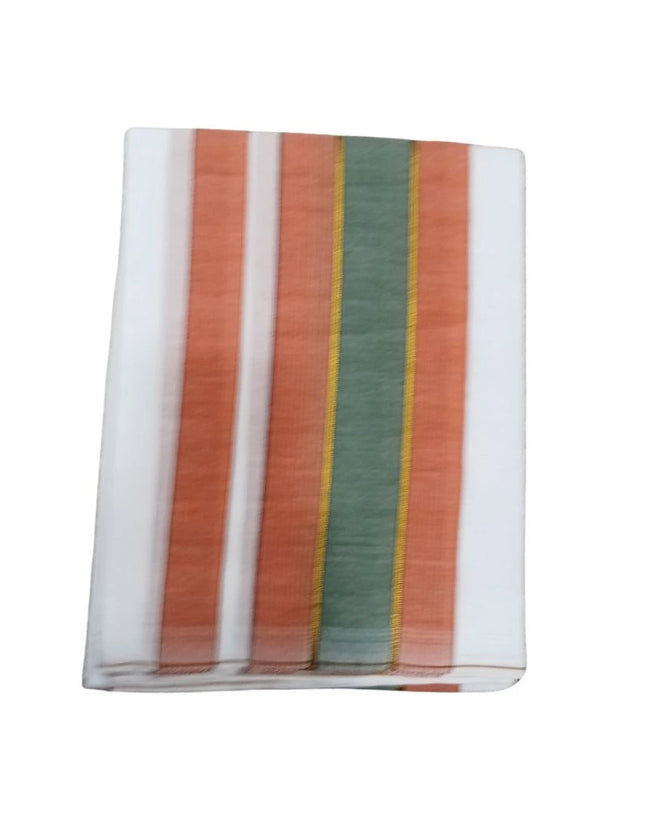 Men Pure Cotton Small Ayyangar Panchakacham Dhoti- 10x6