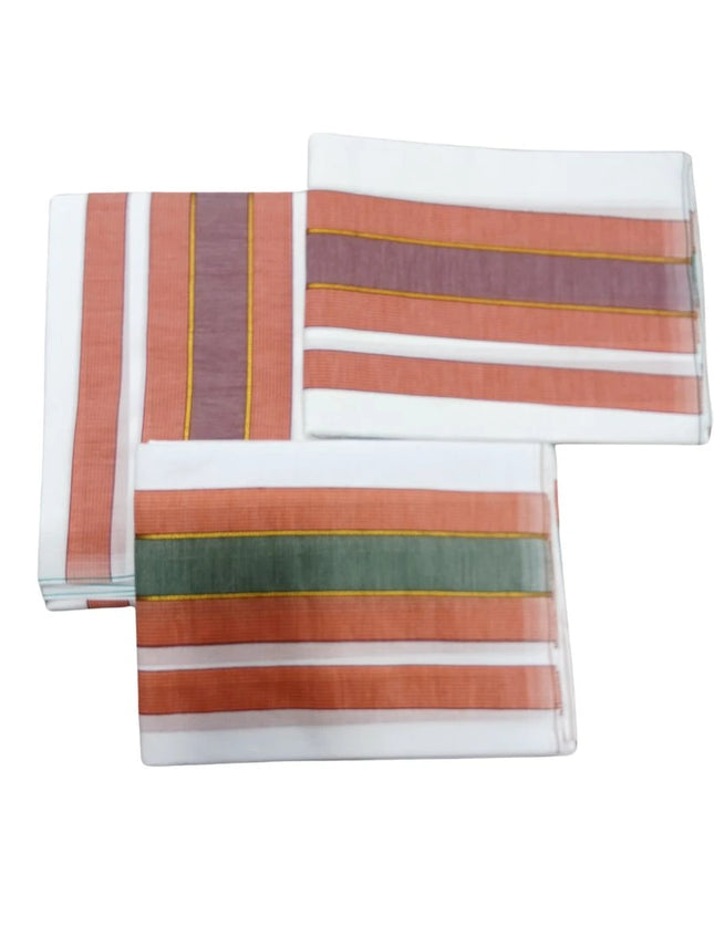 Men Pure Cotton Small Ayyangar Panchakacham Dhoti- 10x6