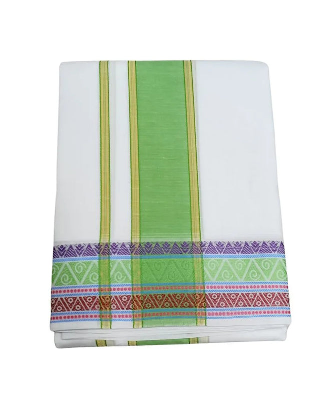 Men Pure Cotton D88 Group Panchakacham Dhoti- 10x6