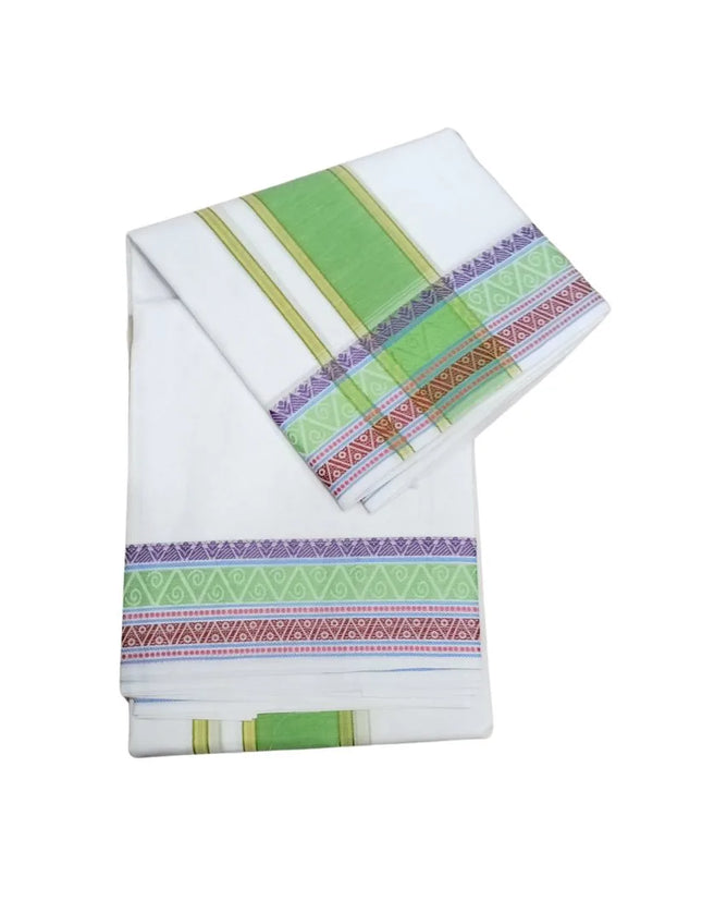 Men Pure Cotton D88 Group Panchakacham Dhoti- 10x6
