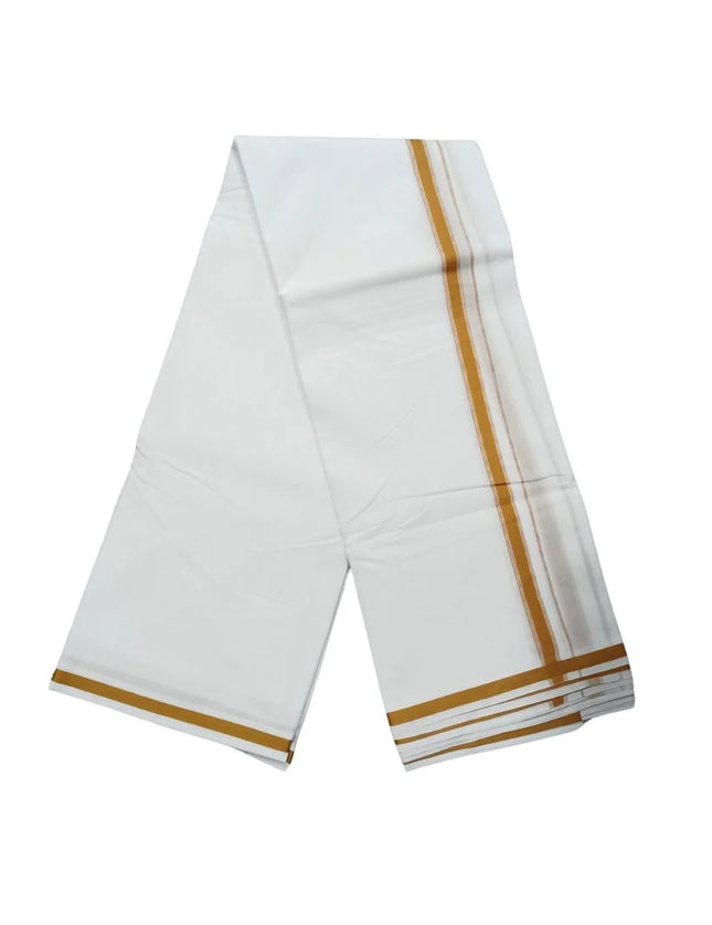 Men Pure Cotton Gundanju Panchakacham Dhoti-9x5