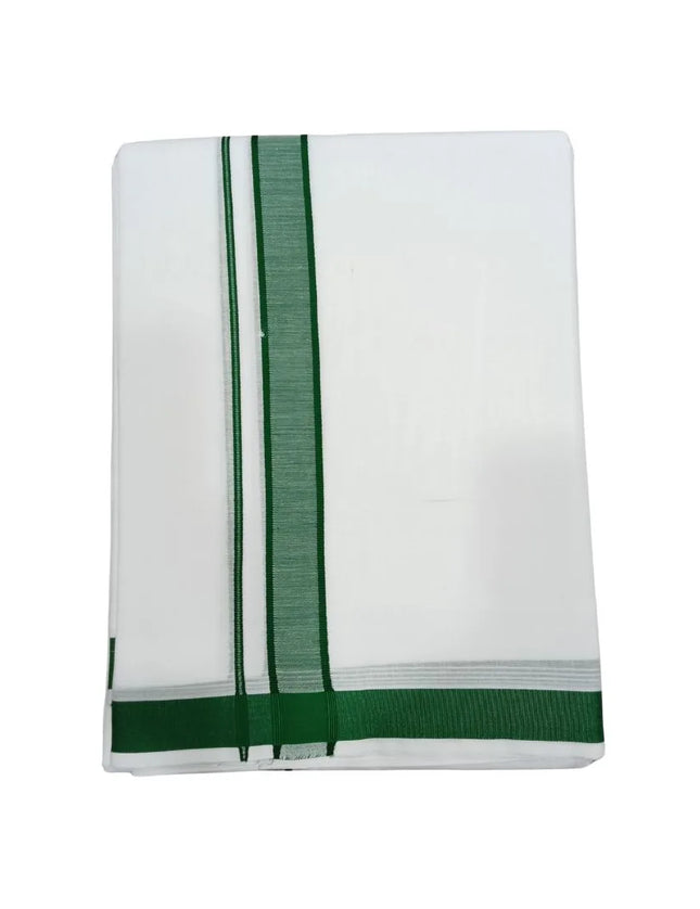 Men Pure Cotton Premium D-120 Panchakacham Dhoti-9x5