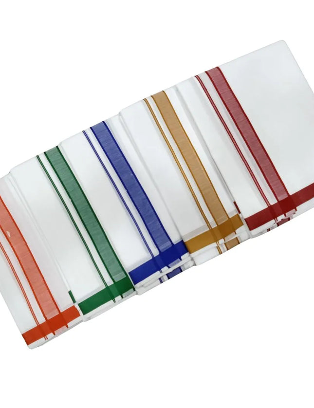 Men Pure Cotton Premium D-120 Panchakacham Dhoti-9x5