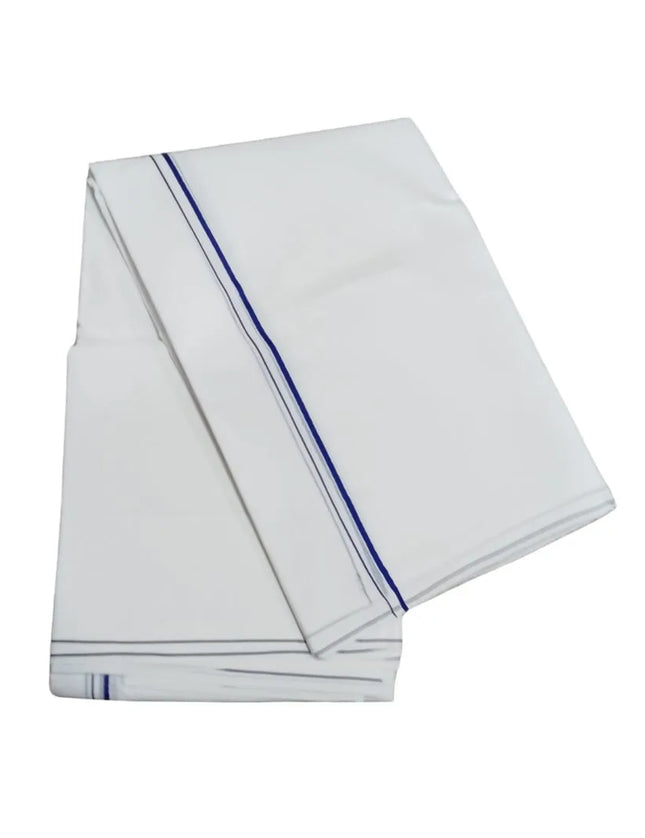 Men Pure Cotton Seer Panchakacham Dhoti- 10x6