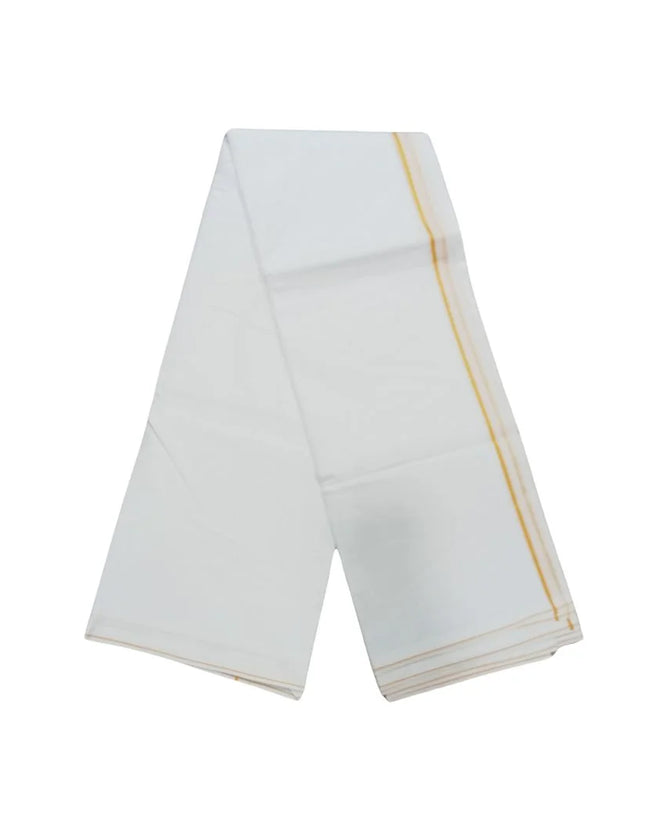 Men Pure Cotton Seer Panchakacham Dhoti-9x5