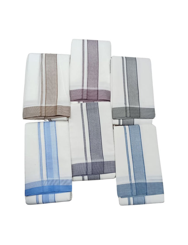 Men Pure Cotton Super Nice Seer Panchakacham Dhoti-9x5