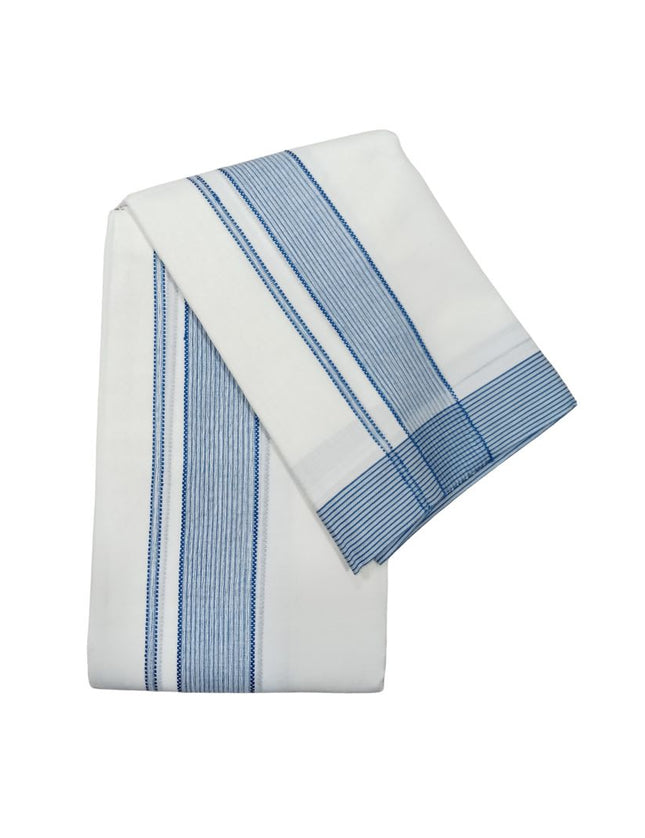 Men Pure Cotton Super Nice Seer Panchakacham Dhoti-9x5