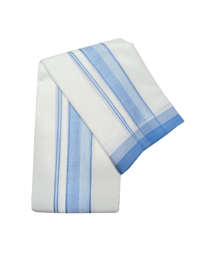Men Pure Cotton Super Nice Seer Panchakacham Dhoti-9x5