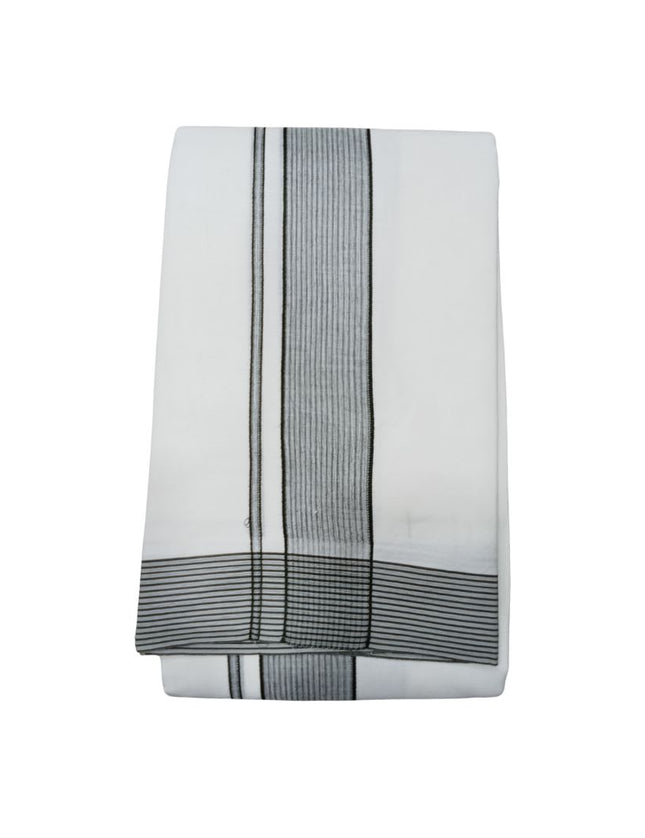 Men Pure Cotton Super Nice Seer Panchakacham Dhoti-9x5
